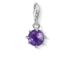 Thomas Sabo Womens Charms Jewellery Charm Pendant Birth Stone February