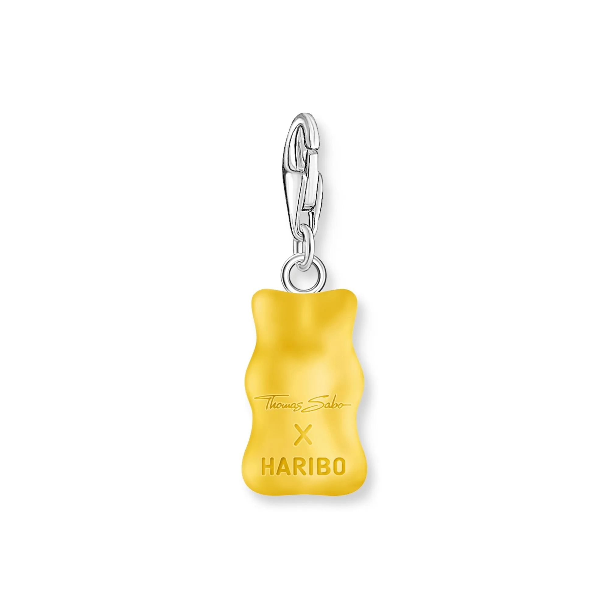 Thomas Sabo Womens Charms Jewellery Charm pendant goldbears in yellow