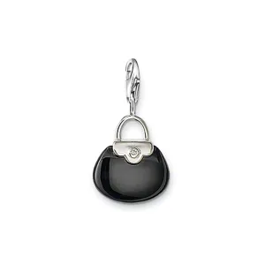 Thomas Sabo Womens Charms Jewellery Charm Pendant Handbag Obsidian