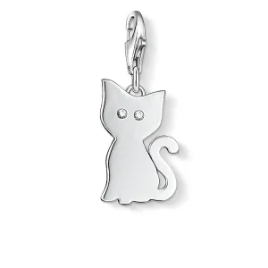 Thomas Sabo Womens Charms Jewellery Charm Pendant "Cat"