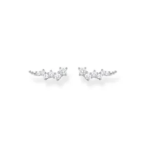 Thomas Sabo Womens Earrings Ear Climber White Stones