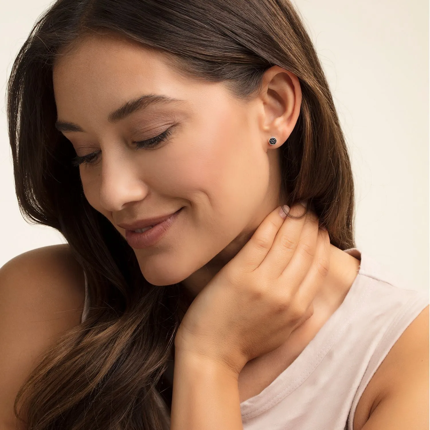 Thomas Sabo Womens Earrings Ear Studs "Sparkling Circles"
