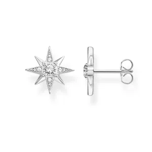 Thomas Sabo Womens Earrings Ear Studs Star Silver