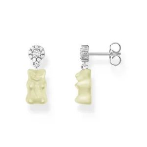 Thomas Sabo Womens Earrings Ear Studs with White Goldbears