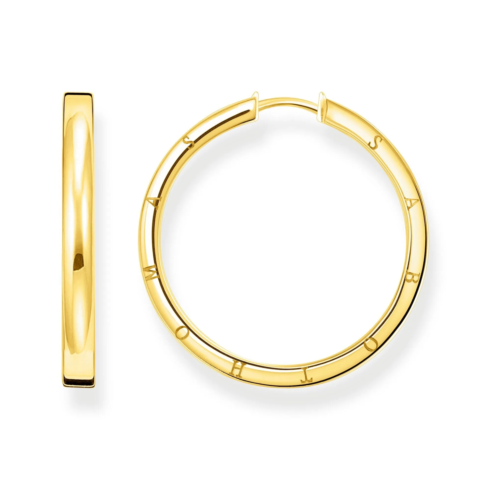 Thomas Sabo Womens Earrings Hoop earrings large gold