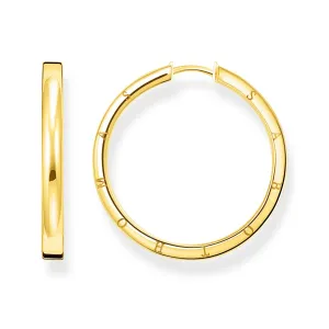 Thomas Sabo Womens Earrings Hoop earrings large gold
