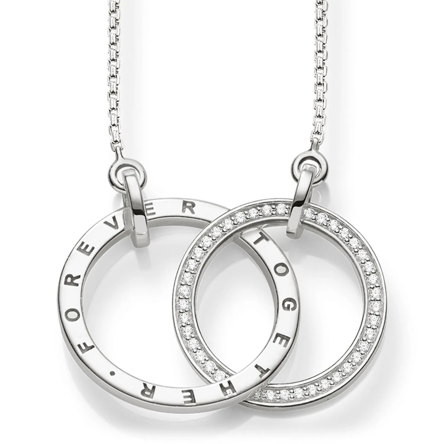 Thomas Sabo Womens Necklaces Necklace "TOGETHER FOREVER"