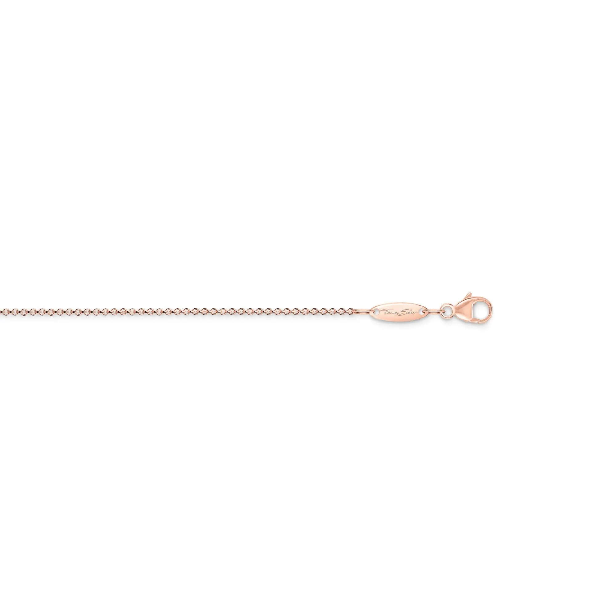 Thomas Sabo Womens Necklaces Rose Gold Anchor chain