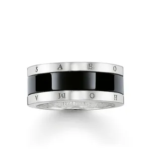 Thomas Sabo Womens Rings Band Ring "Ceramic"