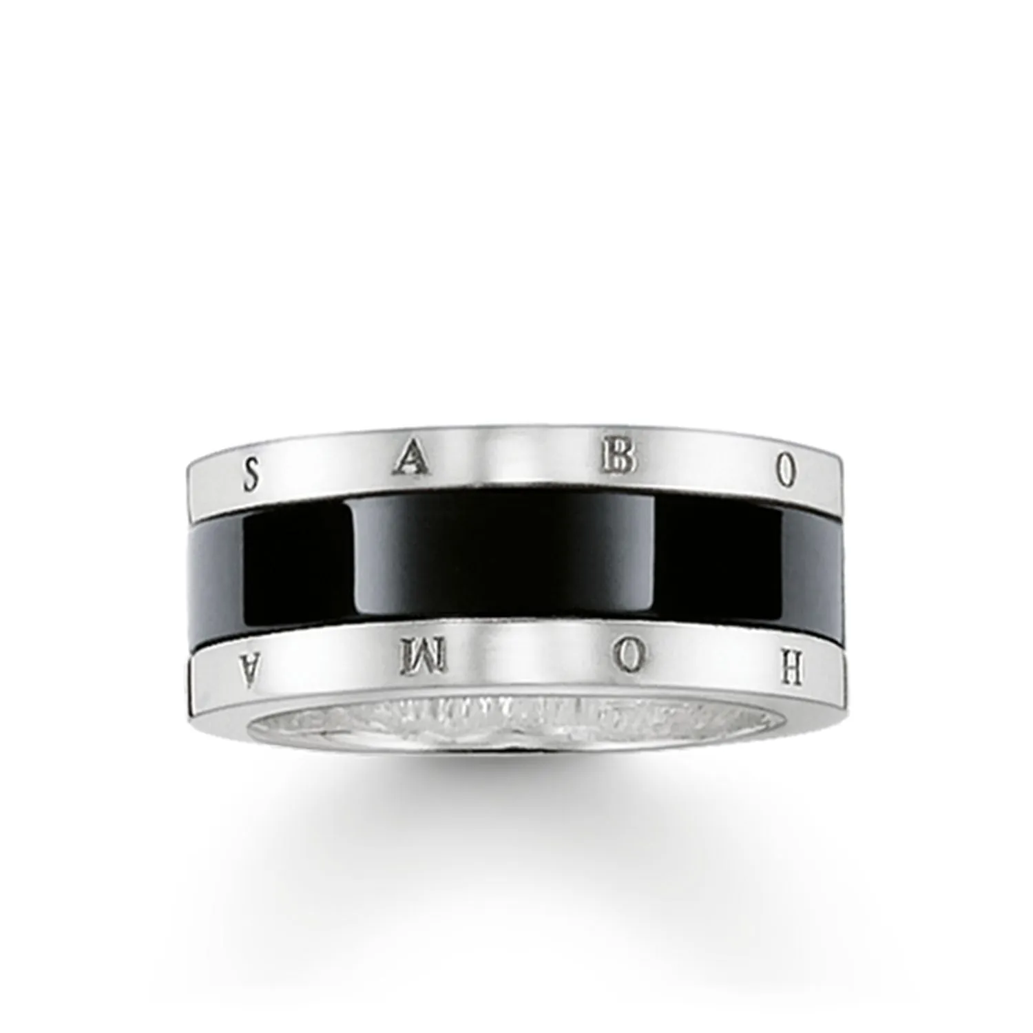 Thomas Sabo Womens Rings Band Ring "Ceramic"