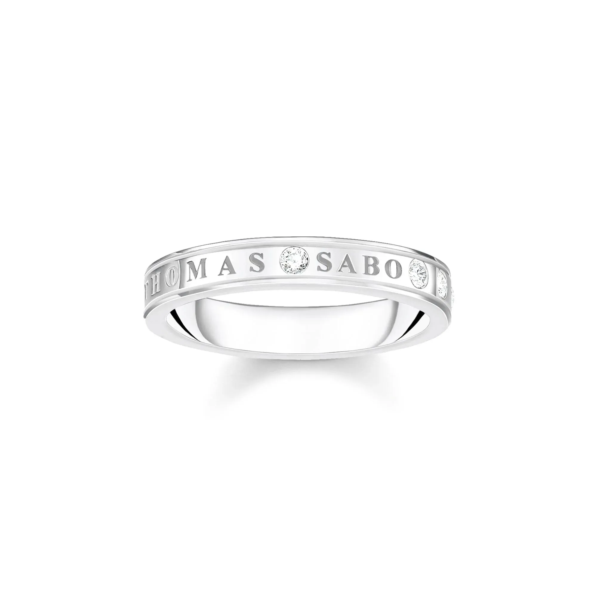 Thomas Sabo Womens Rings Sparkling Circles TS 1984 Silver Ring
