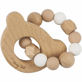 Tiny Tot Rattle Nordic Love Teddy Sne   Havre