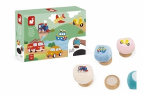Toddler Fabric Stamp Set - Vehicles