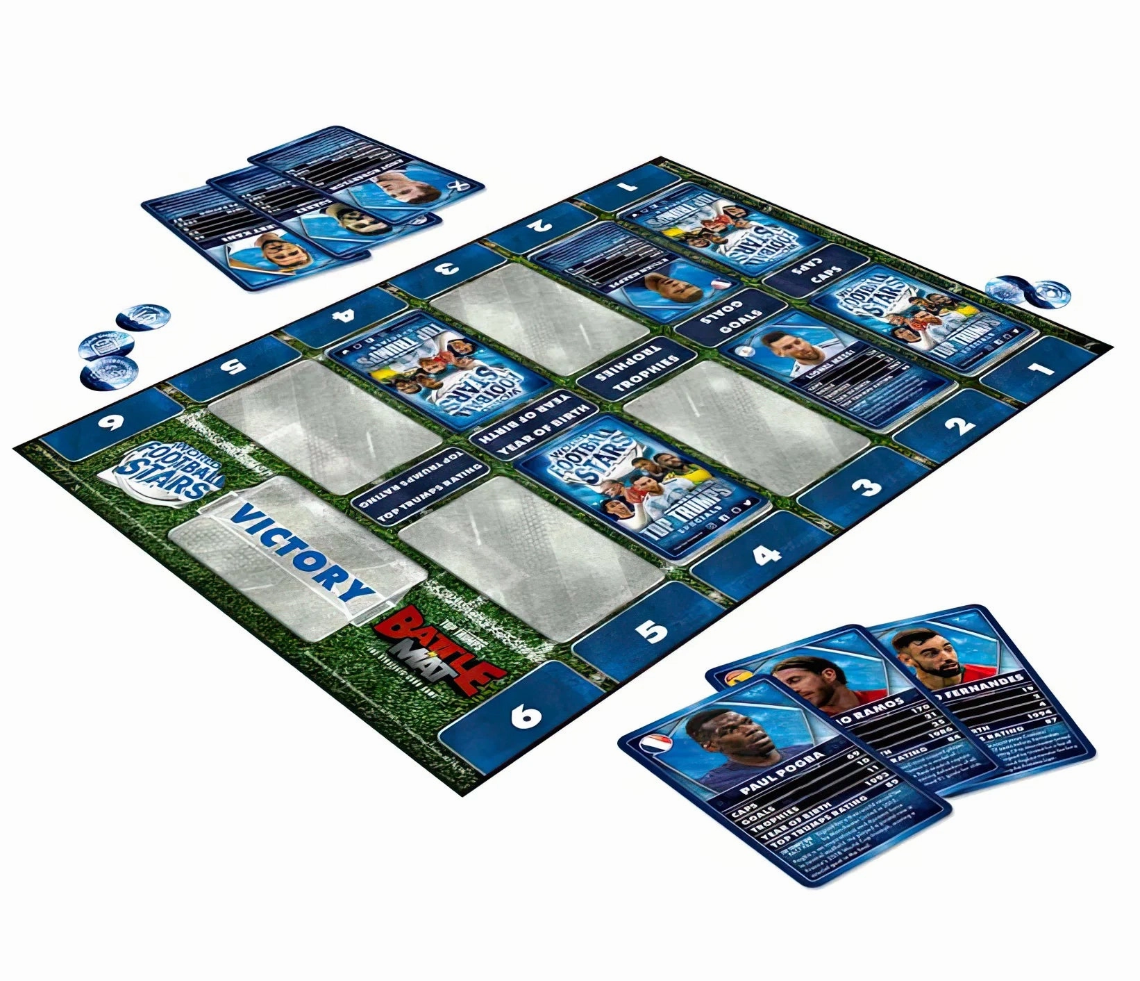 Top Trumps World Football Stars Battle Mat