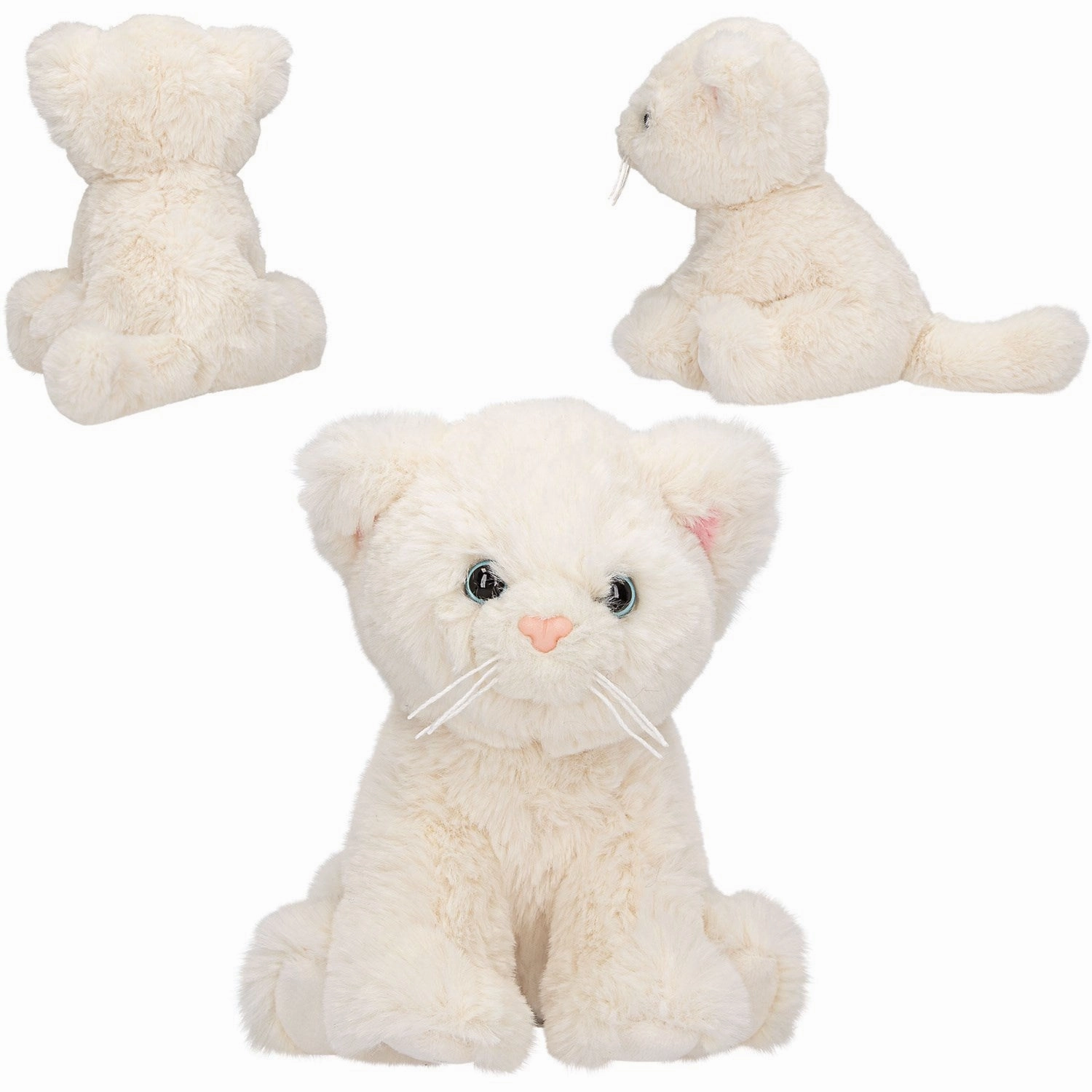 TOPModel White Plush Cat 16 cm