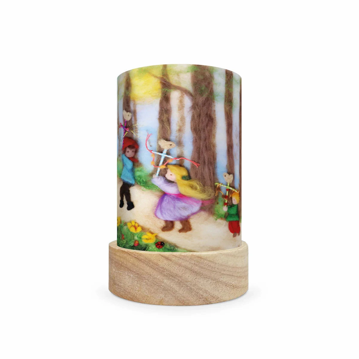 Toverlux Lantern Shades, Het Wol Feetje Shade Set 2, Waldorf, Set of 5