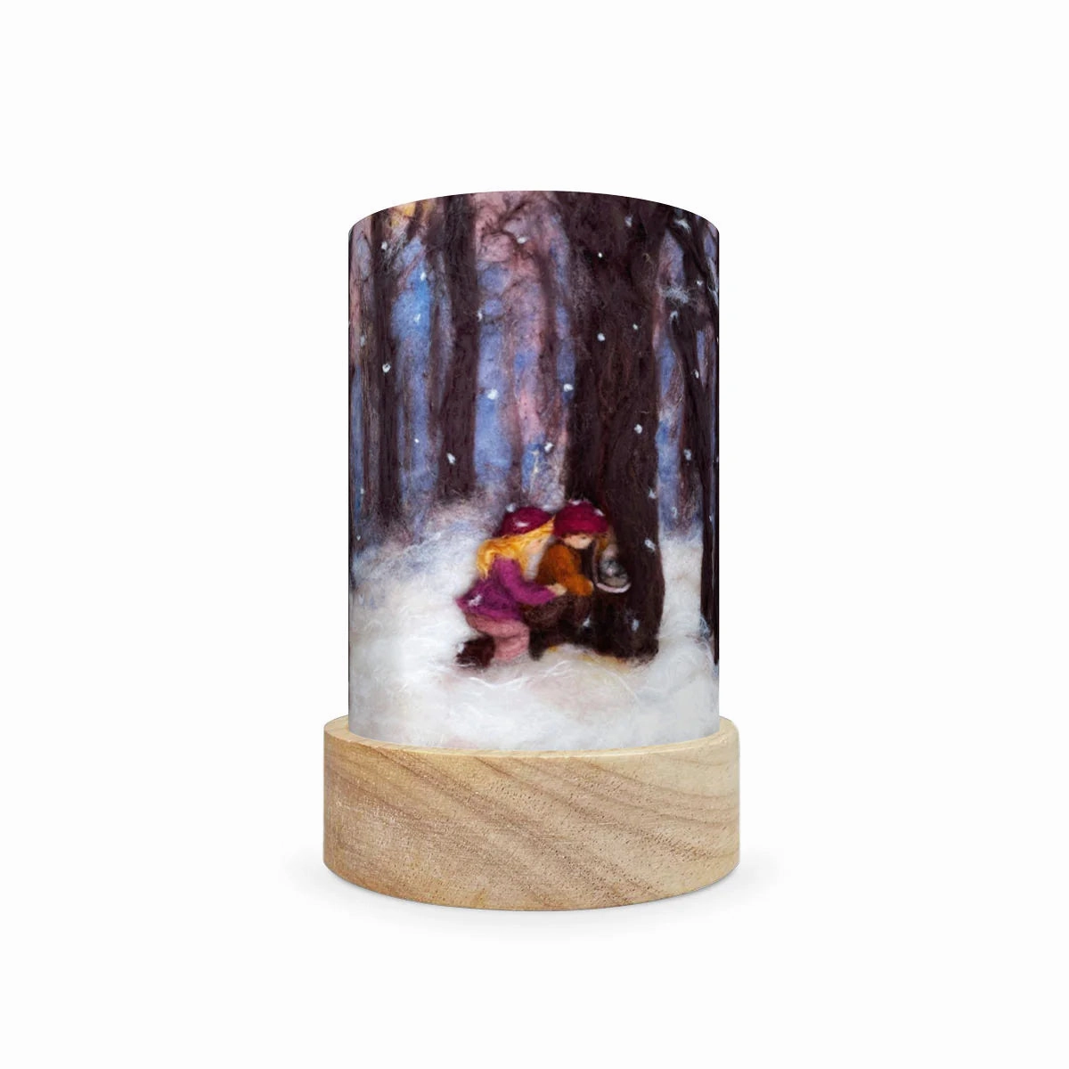 Toverlux Lantern Shades, Het Wol Feetje Shade Set 4, Seasons, Set of 5