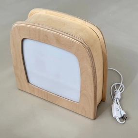 Toverlux Magic Wooden Lamp