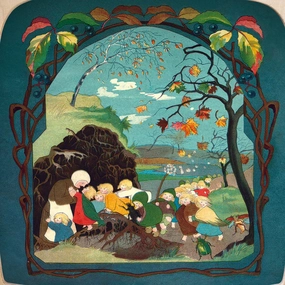 Toverlux The Story of the Root Children Silhouette, Autumn