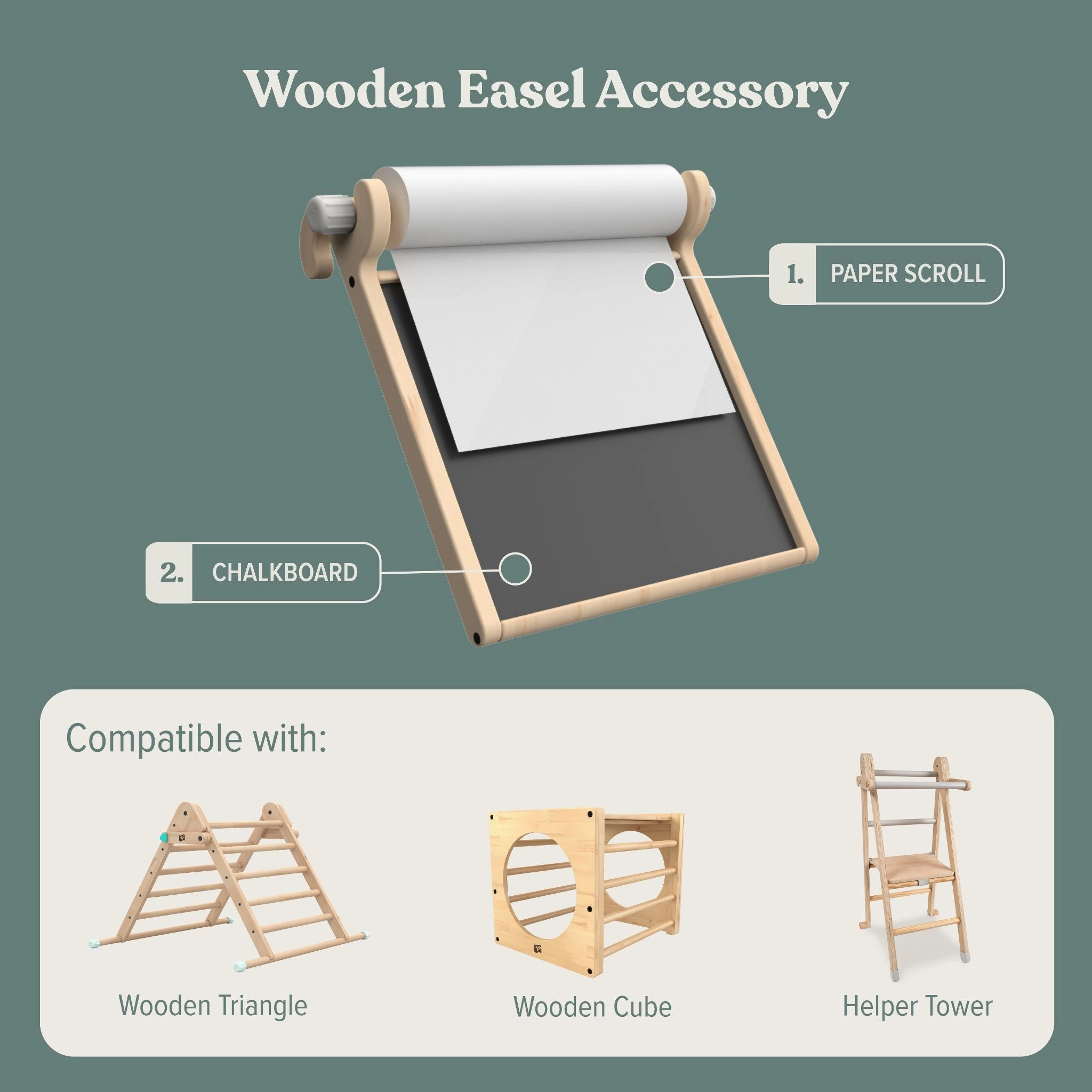 TP Active Tots Wooden Easel Accessory