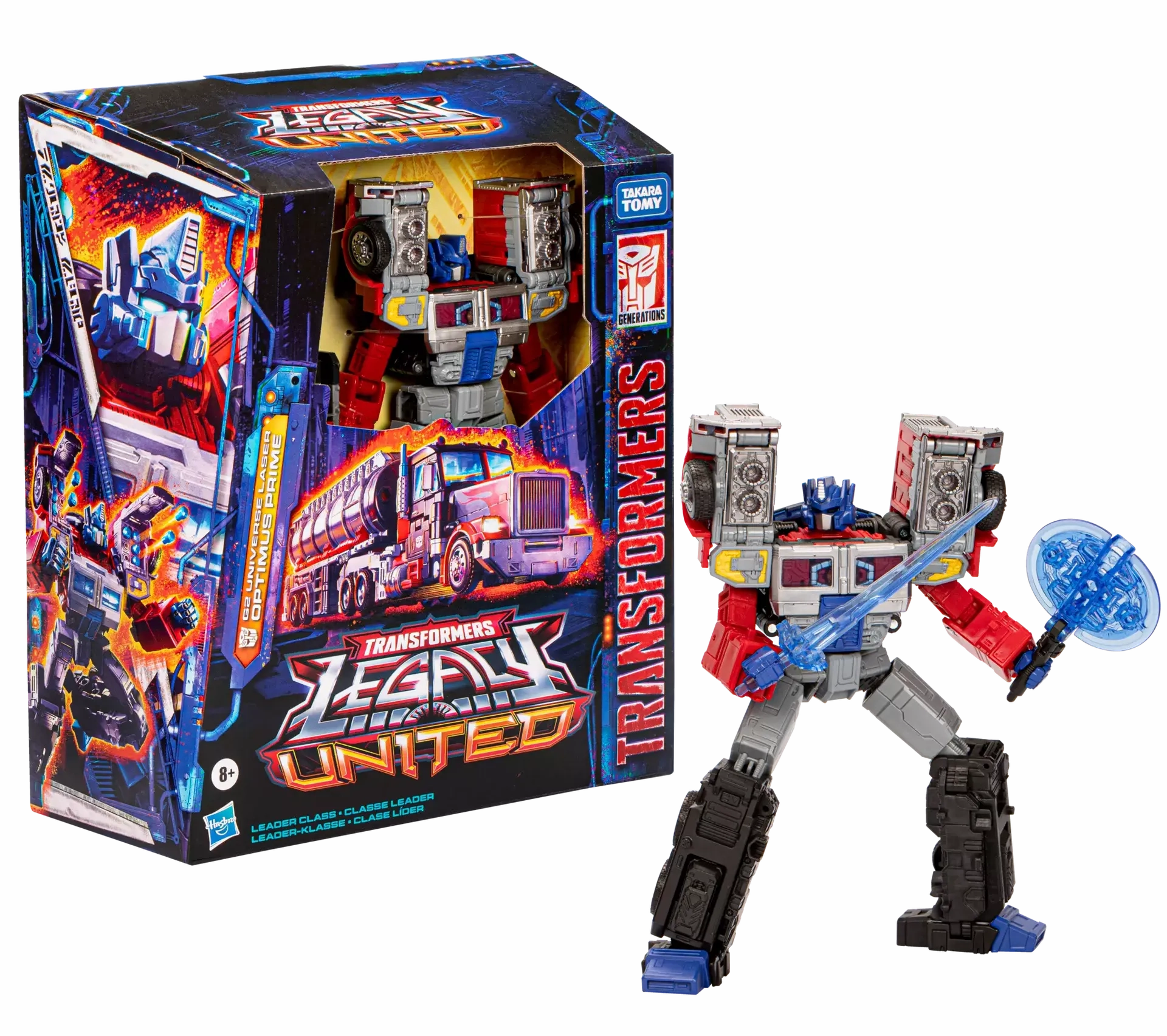 Transformers Legacy United Leader Class G2 Universe Laser Optimus Prime