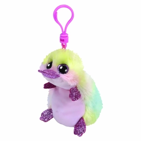 Ty Beanie Boo Petunia Keyring