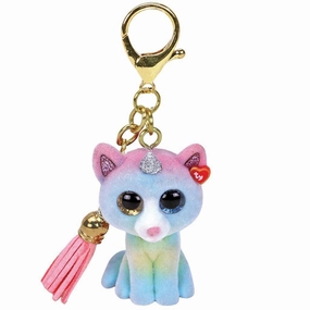 Ty Mini Boo's Clip Heather Cat 9cm