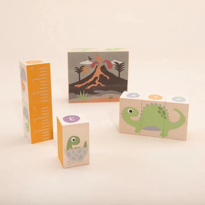 Uncle Goose Environments - Dinosaur Blocks