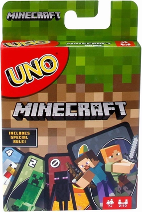 UNO Minecraft Playing Cards