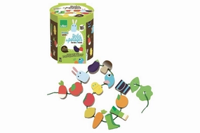 Vegetable Garden Bead Set by Vilac