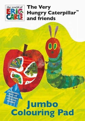 Very Hungry Caterpillar Jumbo Colouring Pad