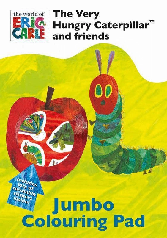Very Hungry Caterpillar Jumbo Colouring Pad