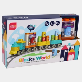 Voice Interactive Music LED Building Blocks  Educational DIY Toy