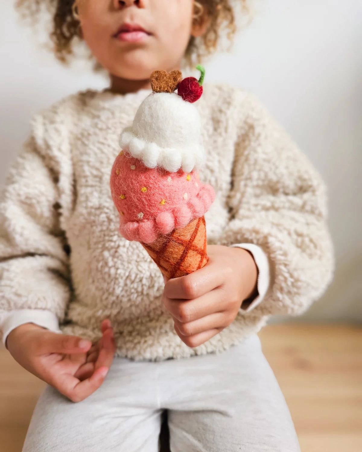 Watermelon and Coconut Sorbet Ice Cream, 2 Scoops