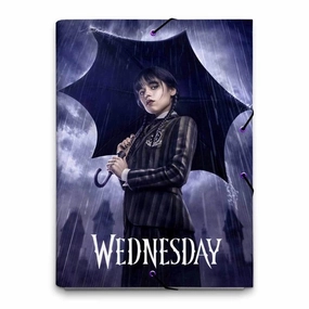 Wednesday Premium A4 File Folder