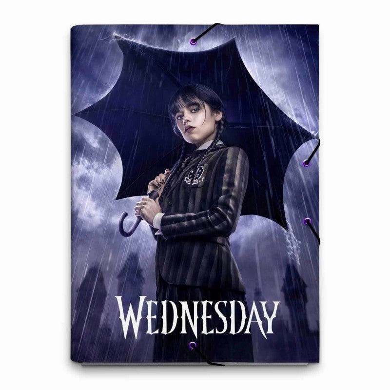 Wednesday Premium A4 File Folder
