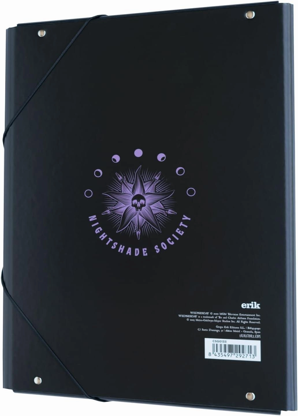 Wednesday Premium A4 File Folder