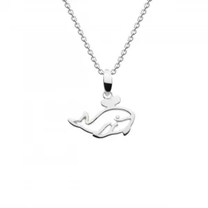 Whale Pendant 9372HP Dew Jewellery