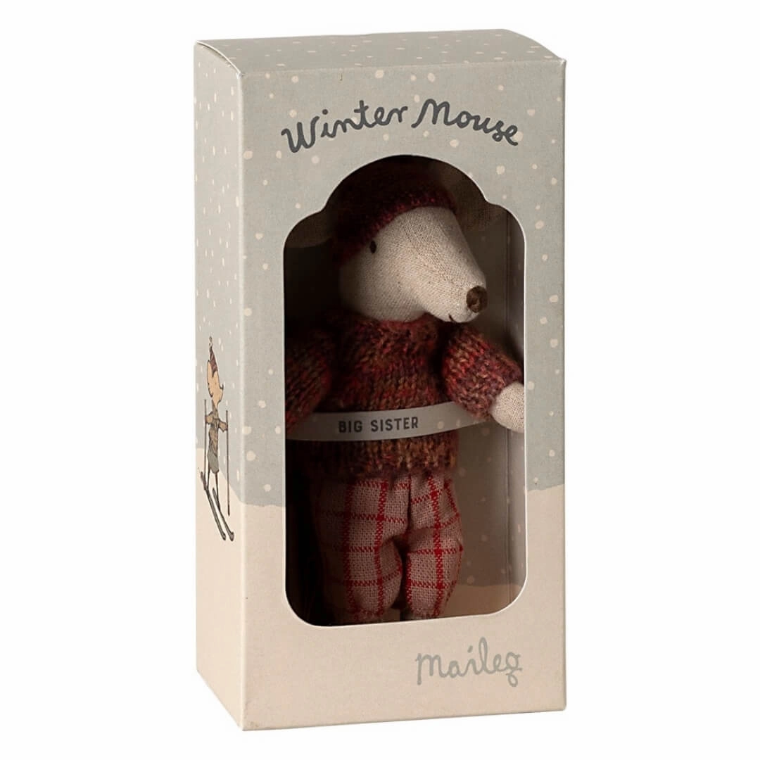 Winter Ski Mouse - Big Sister