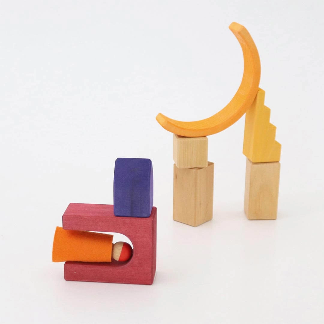 Wooden Building World Desert Sand Set