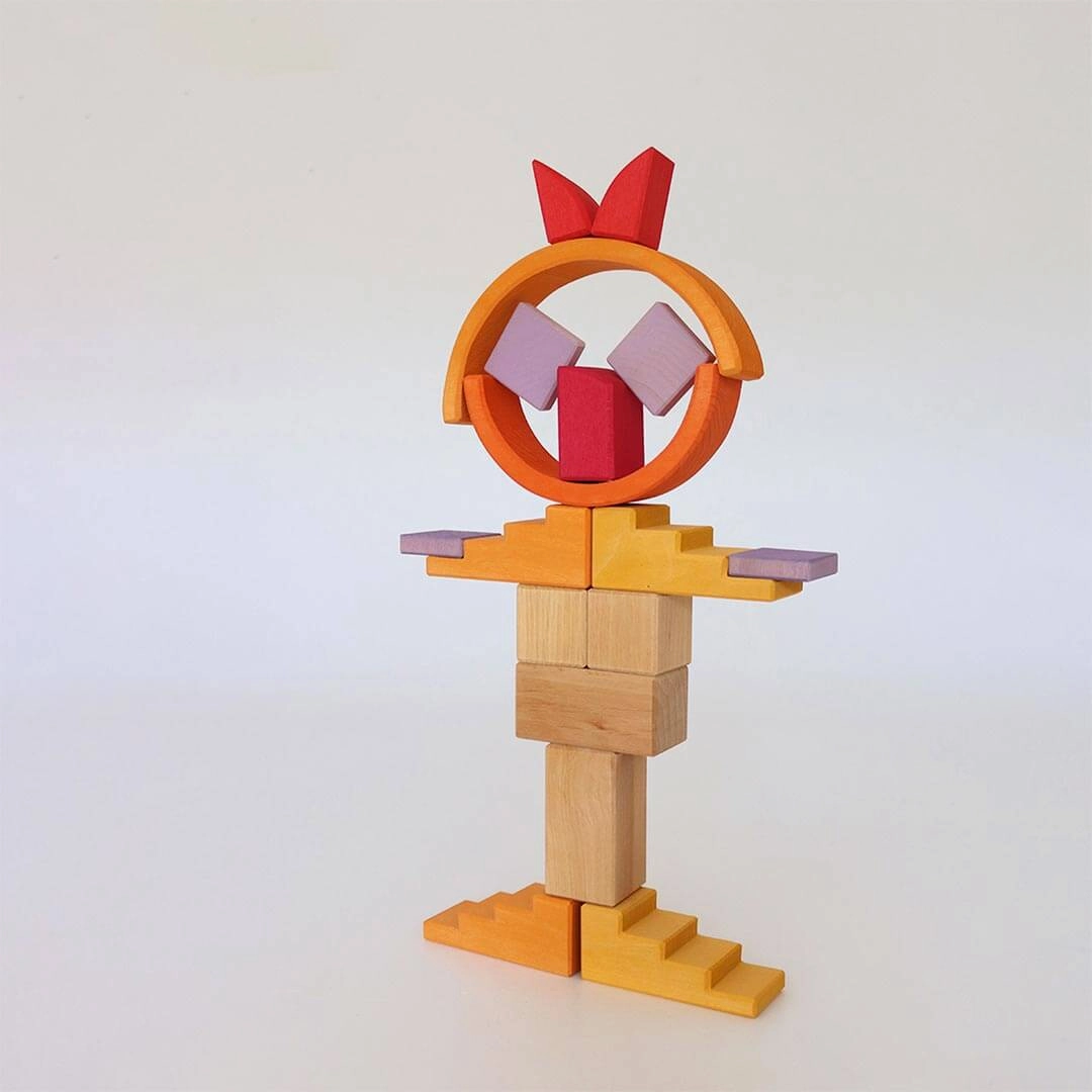 Wooden Building World Desert Sand Set