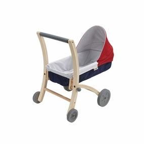 Wooden Doll Stroller