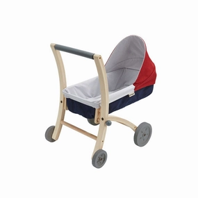 Wooden Doll Stroller