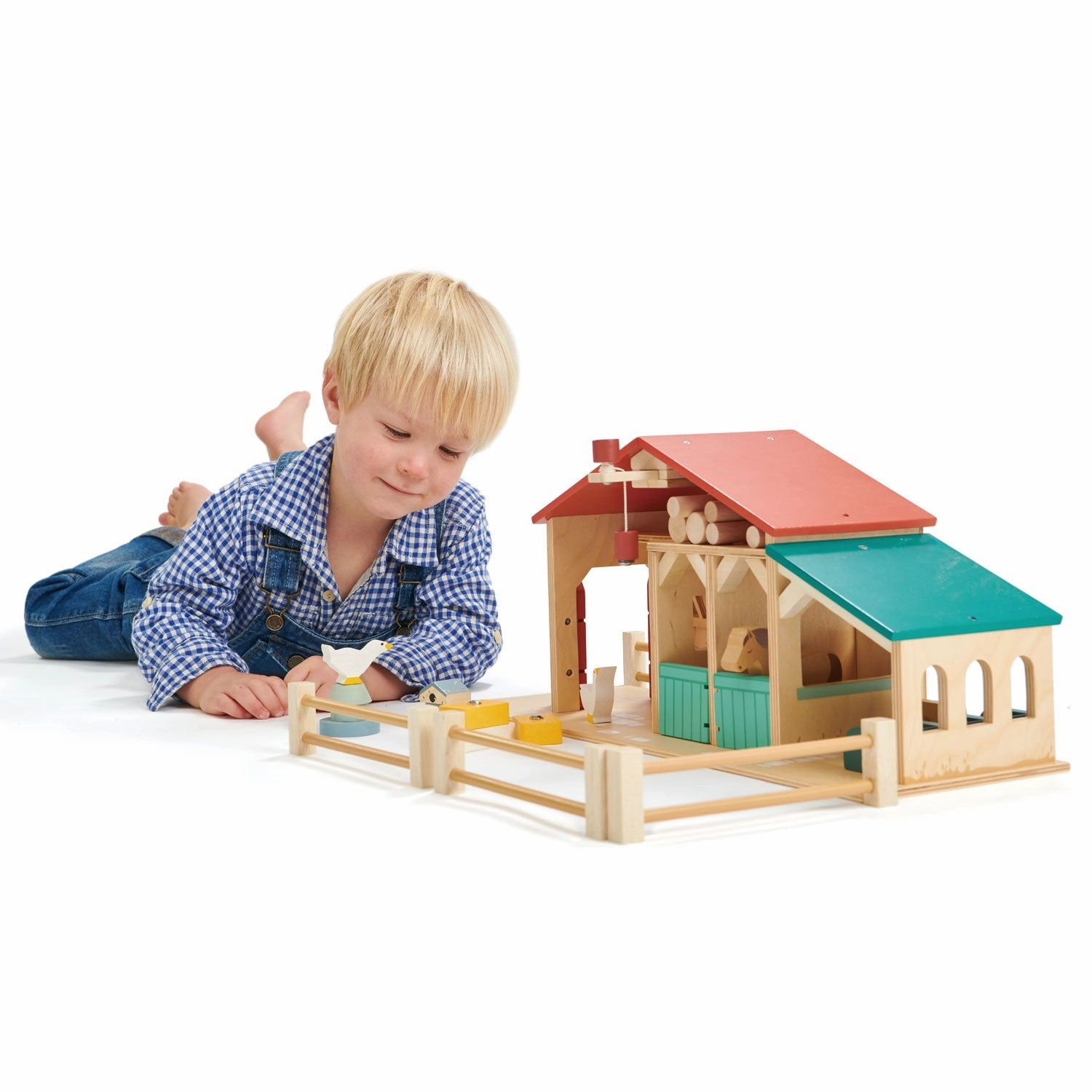 Wooden Farm Set