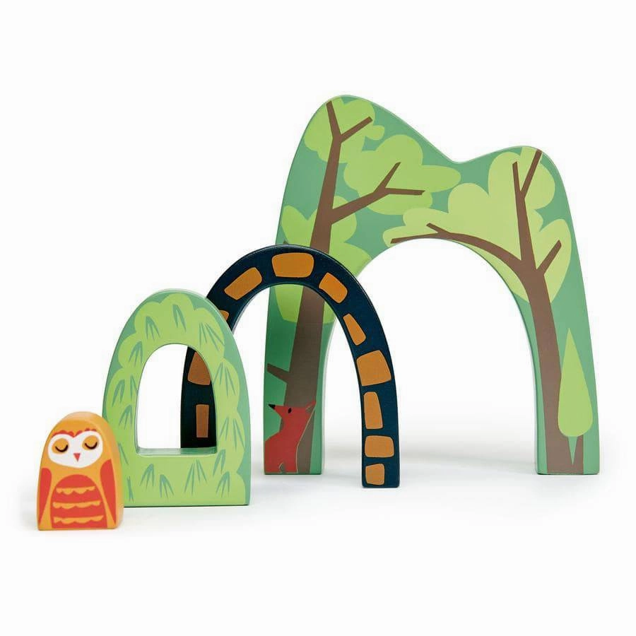 Wooden Forest Tunnels