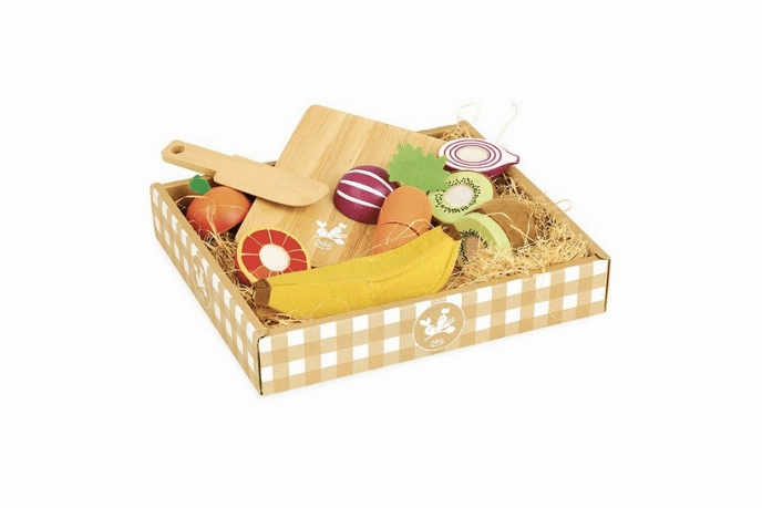 Wooden Fruit & Vegetable Cutting Set