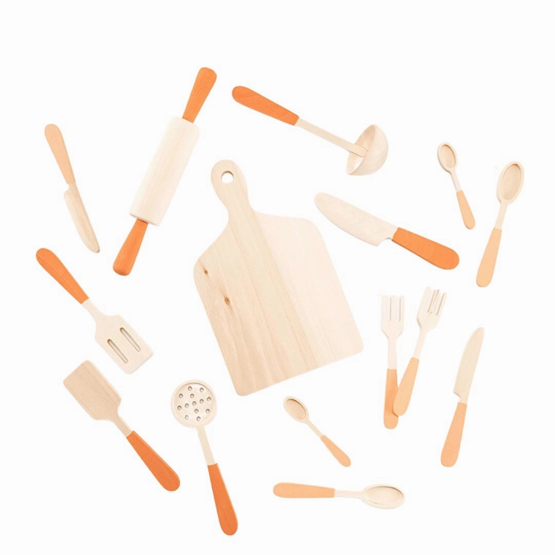 Wooden Kitchen Utensil Set