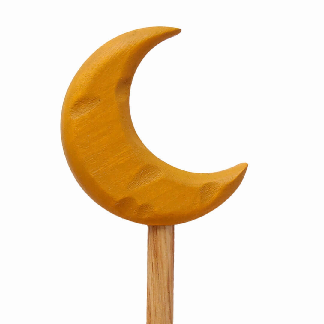 Wooden Moon Wand