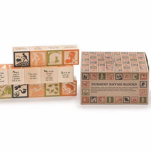 Wooden Nursery Rhyme Blocks