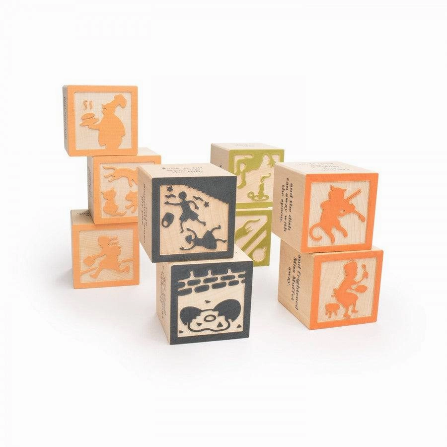 Wooden Nursery Rhyme Blocks